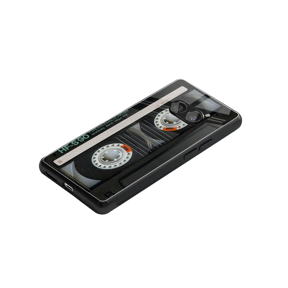 Cassette Tape stylish phone case for nothing phone 2a | glossy glass and slim fit