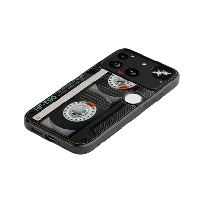 Cassette Tape stylish phone case for nothing phone 3 | glossy glass and slim fit