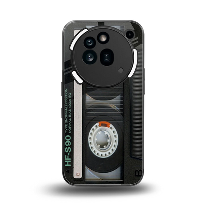 Cassette Tape back phone cover | glass case for nothing phone 3a pro