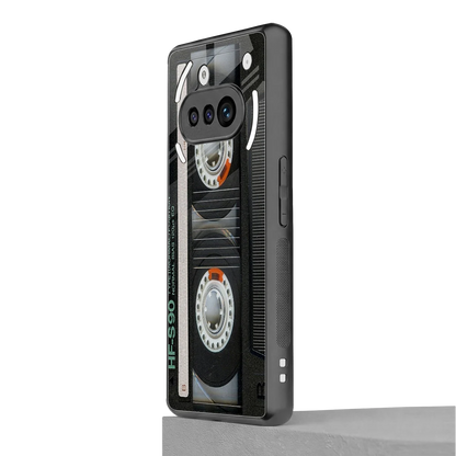 Cassette Tape nothing phone 3a mobile cover | shockproof glass phone case