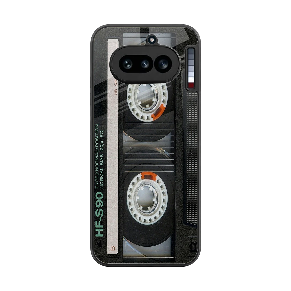 Cassette Tape back phone cover | glass case for nothing phone 4a