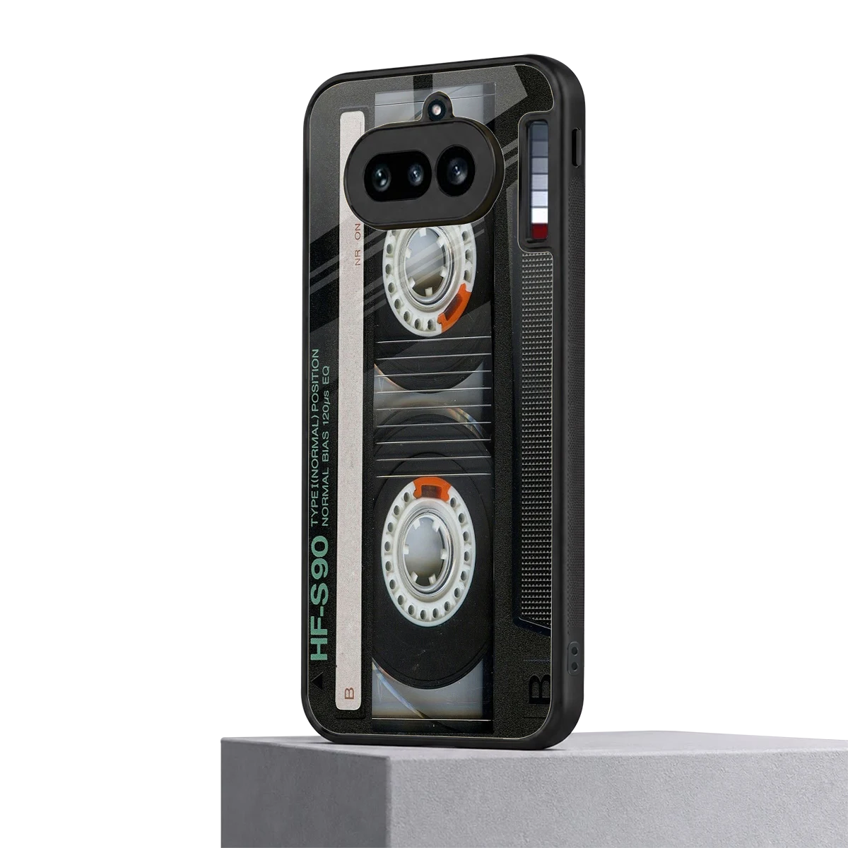 Cassette Tape nothing phone 4a mobile cover | shockproof glass phone case