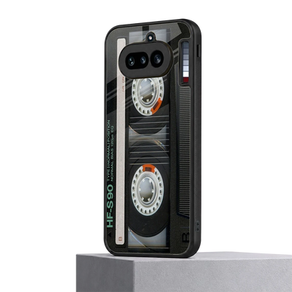 Cassette Tape nothing phone 4a mobile cover | shockproof glass phone case