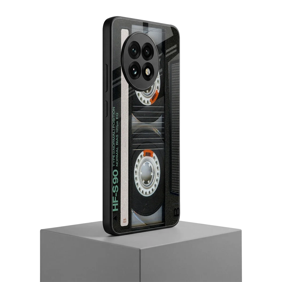 Cassette Tape oneplus 13r mobile cover | shockproof glass phone case