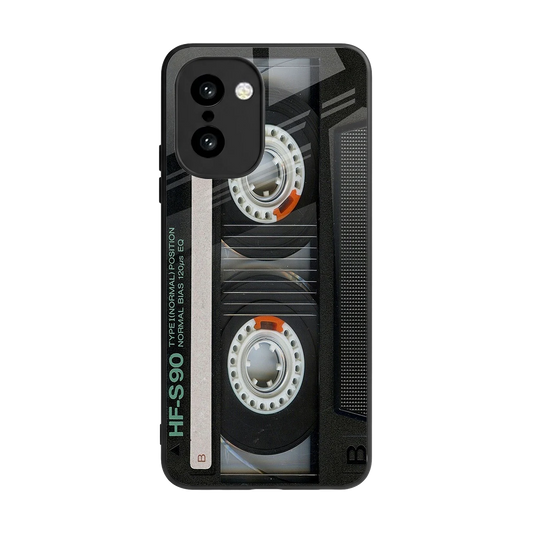 Cassette Tape back phone cover | glass case for oneplus 15r