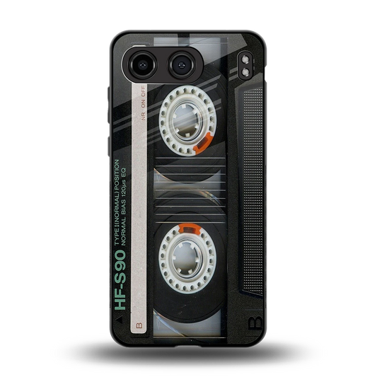 Cassette Tape back phone cover | glass case for oneplus nord 4