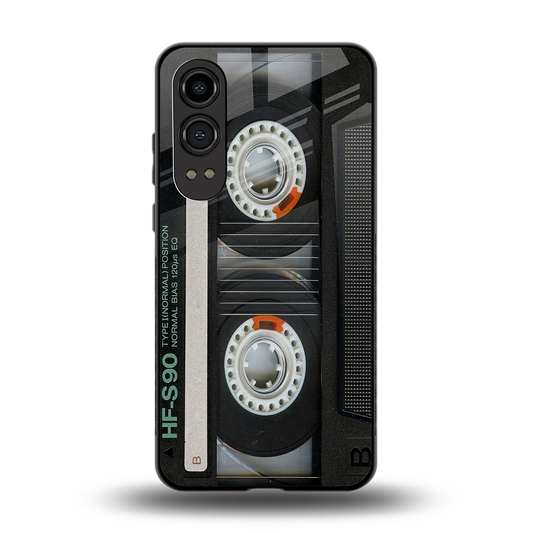 Cassette Tape back phone cover | glass case for oneplus nord ce 4 lite