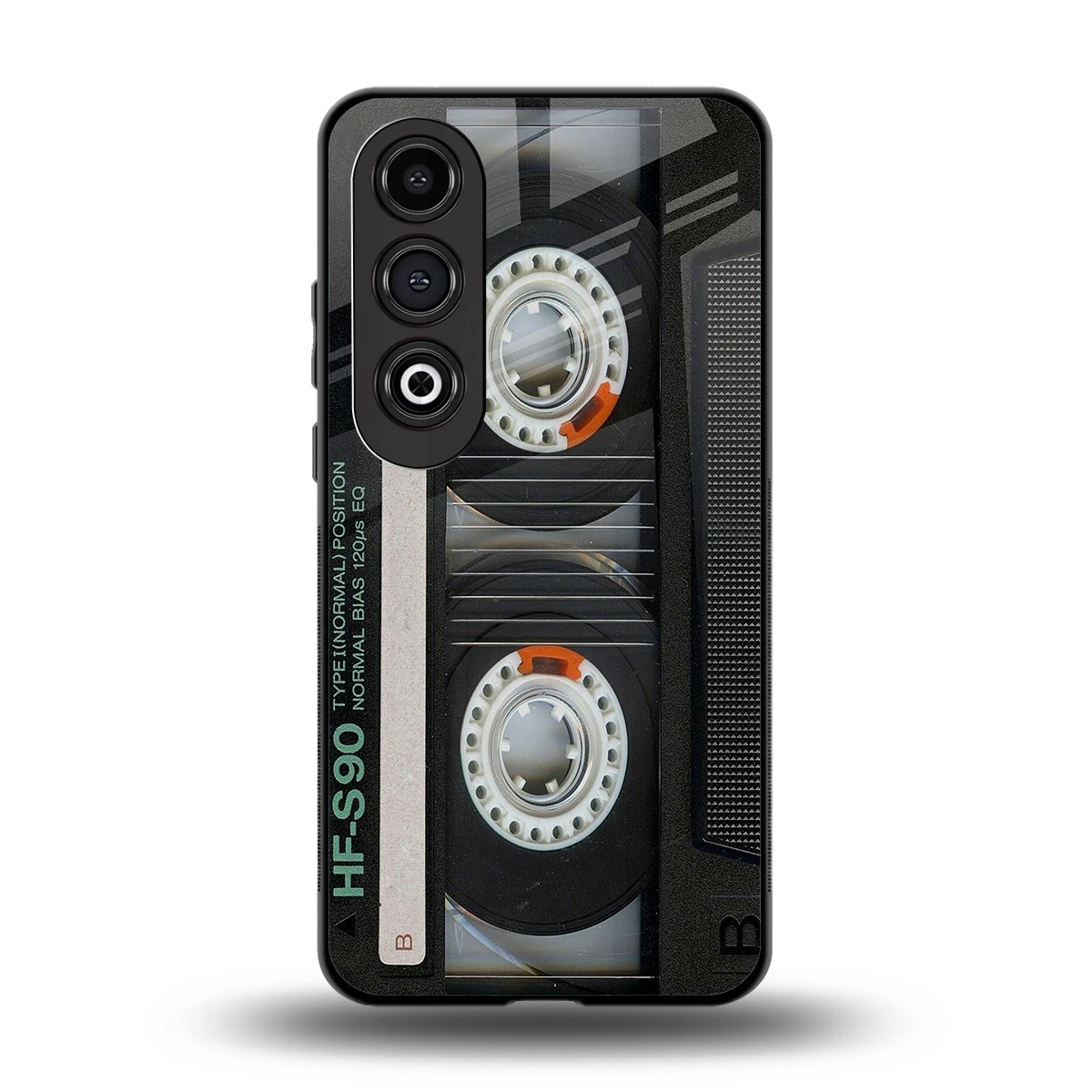 Cassette Tape back phone cover | glass case for oneplus nord ce 4