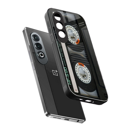 Cassette Tape sleek oneplus nord ce 4 cover with tempered glass back and TPU edges