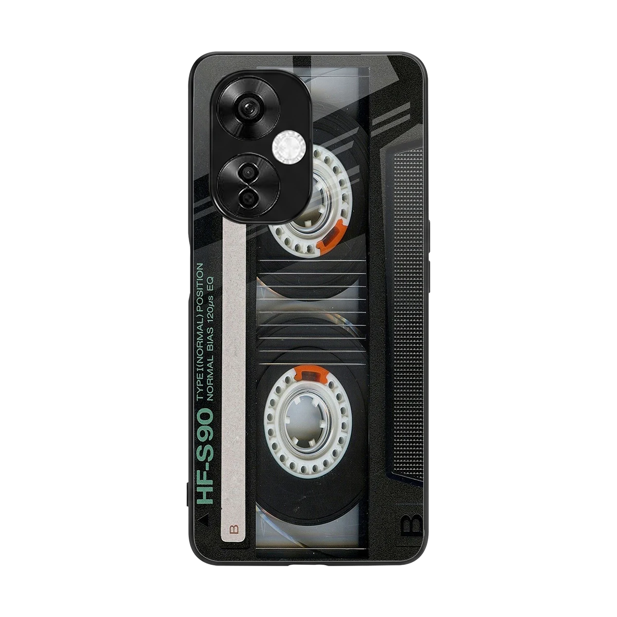 Cassette Tape back phone cover | glass case for oneplus nord ce 3 lite