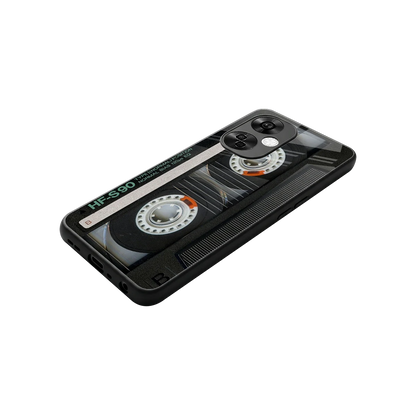 Cassette Tape stylish phone case for oneplus nord ce 3 lite | glossy glass and slim fit