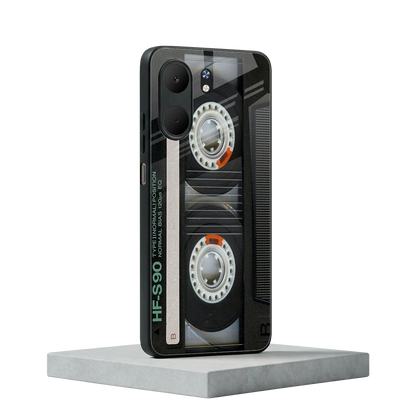 Cassette Tape oppo a5x 5g mobile cover | shockproof glass phone case