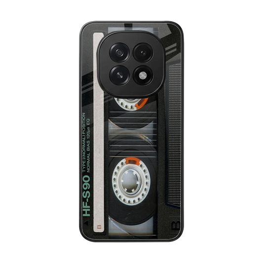 Cassette Tape back phone cover | glass case for oppo f29 5g