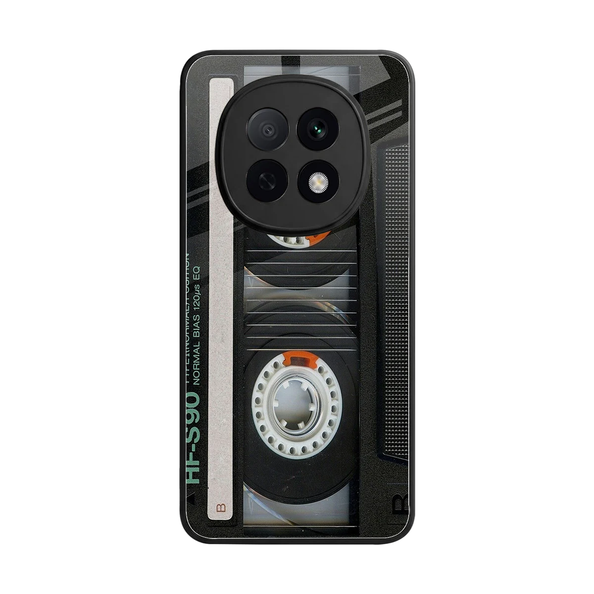 Cassette Tape back phone cover | glass case for oppo f29 pro 5g
