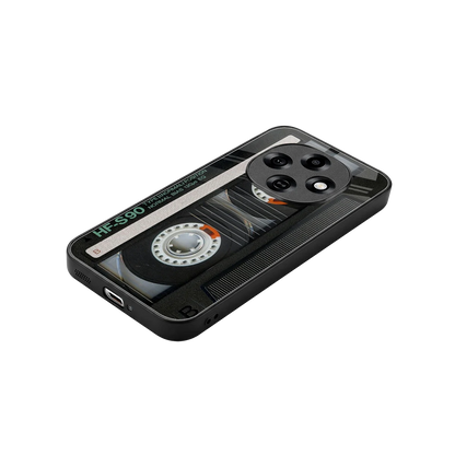Cassette Tape stylish phone case for oppo f31 pro 5g | glossy glass and slim fit