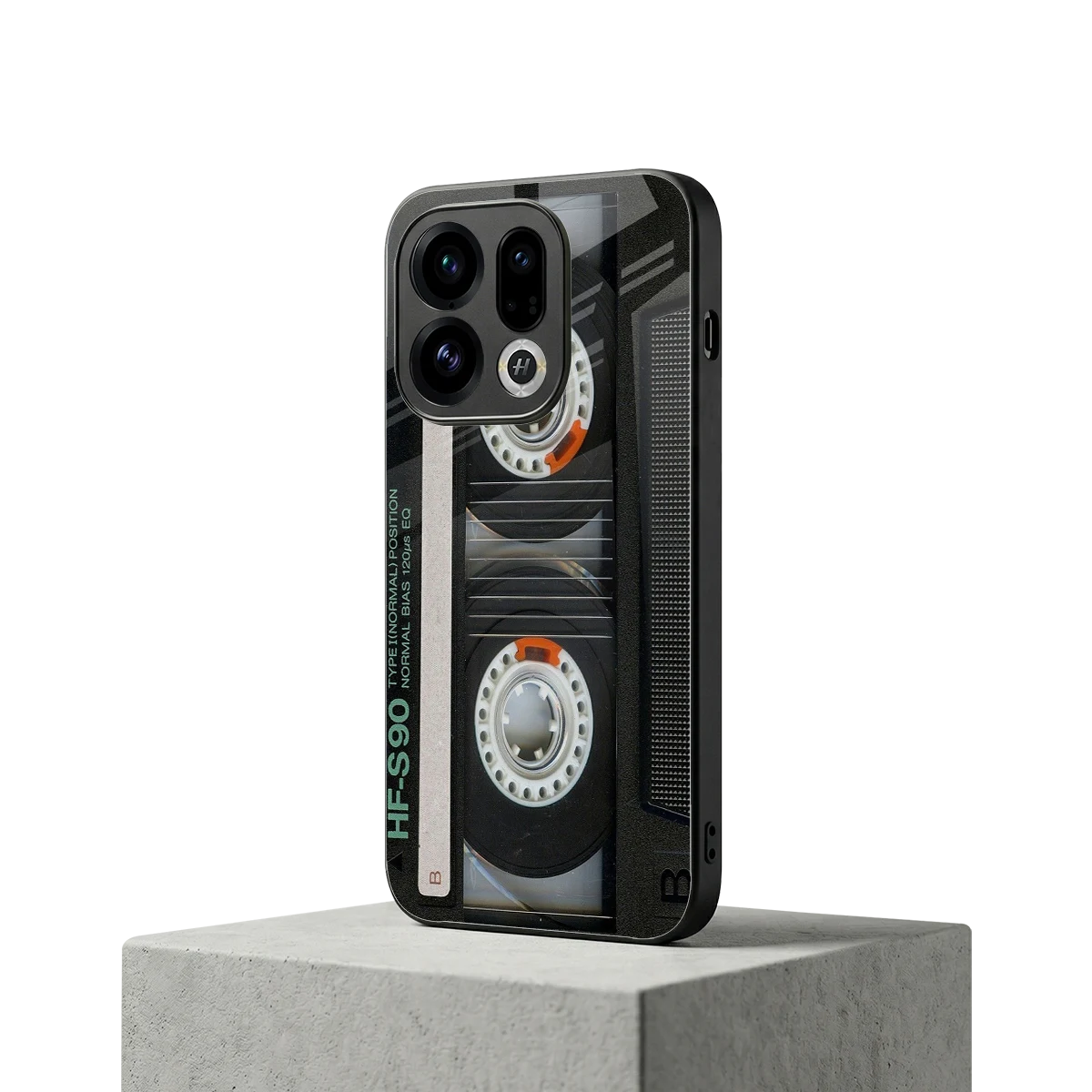 Cassette Tape oppo find x9 mobile cover | shockproof glass phone case