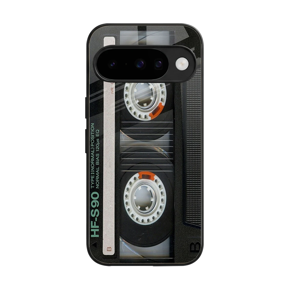 Cassette Tape back phone cover | glass case for google pixel 10