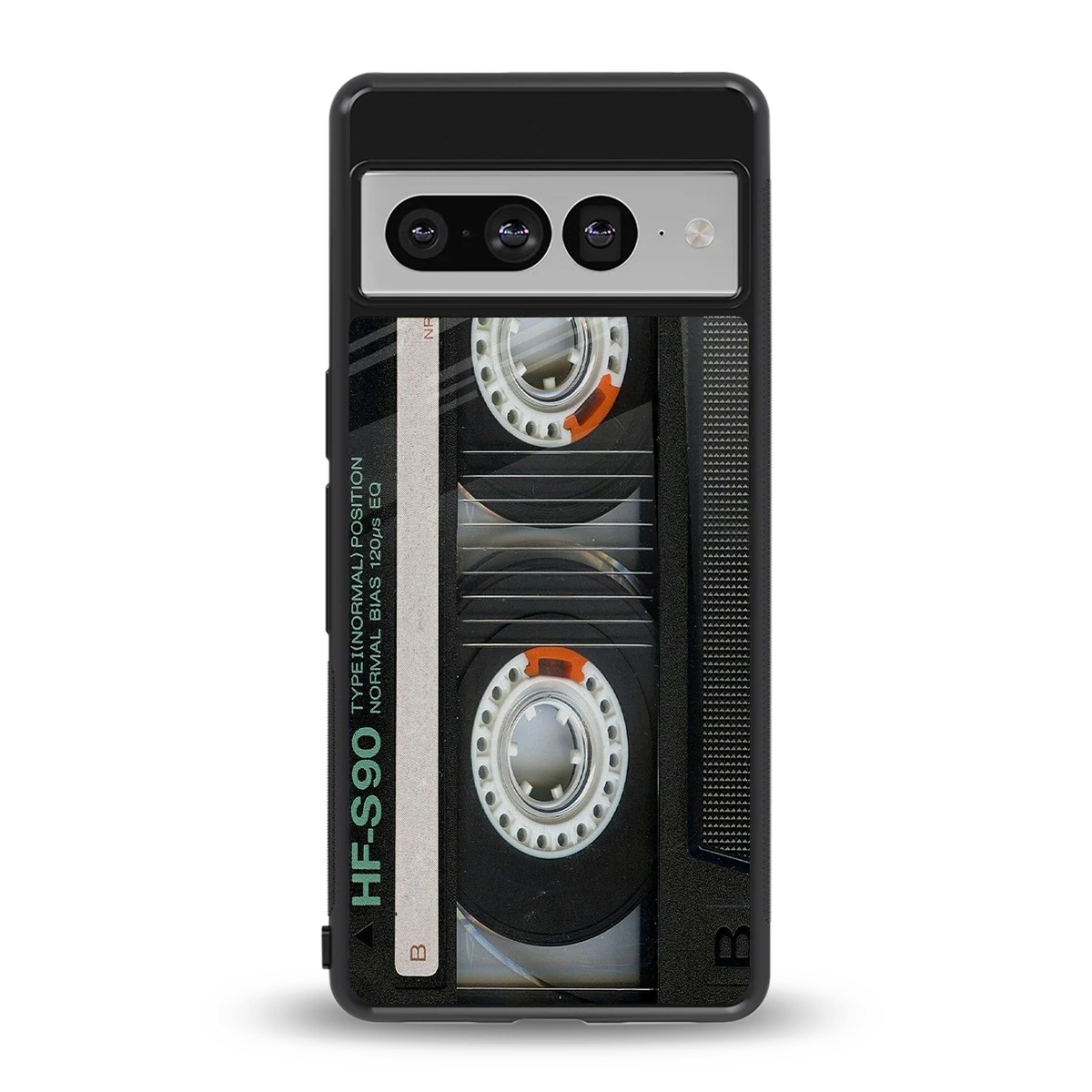 Cassette Tape back phone cover | glass case for google pixel 7 pro