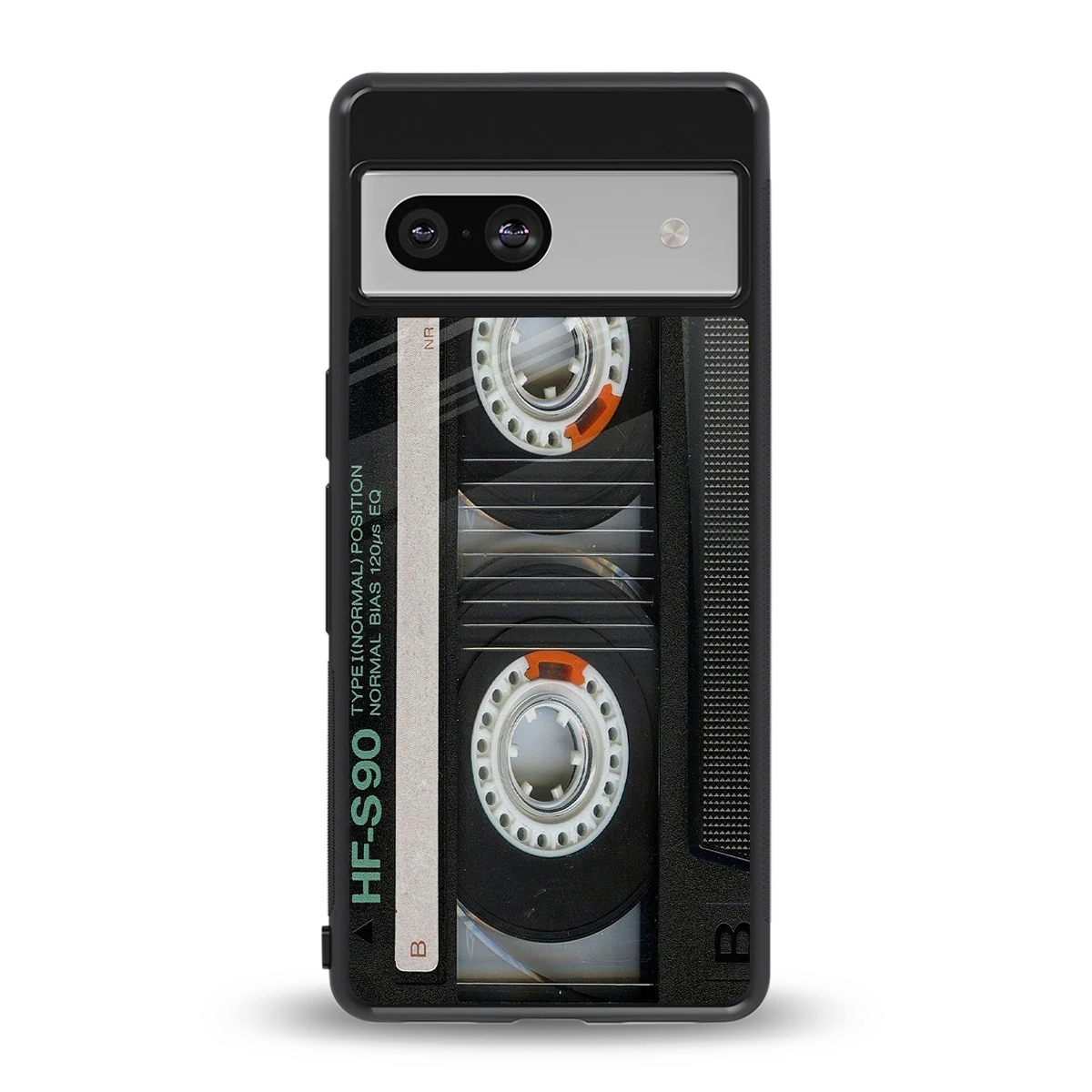 Cassette Tape back phone cover | glass case for google pixel 7a