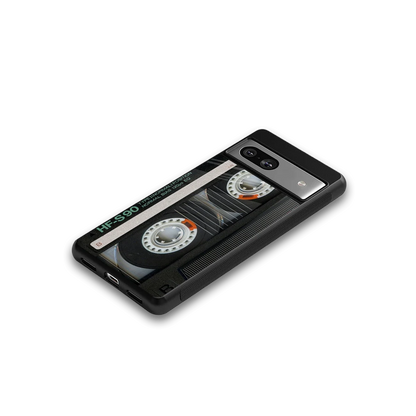 Cassette Tape google pixel 7a mobile cover | shockproof glass phone case