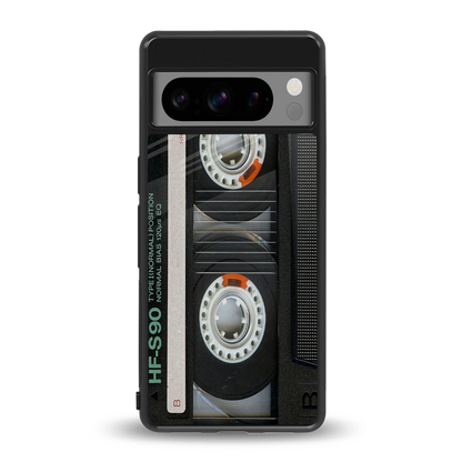 Cassette Tape back phone cover | glass case for google pixel 8 pro