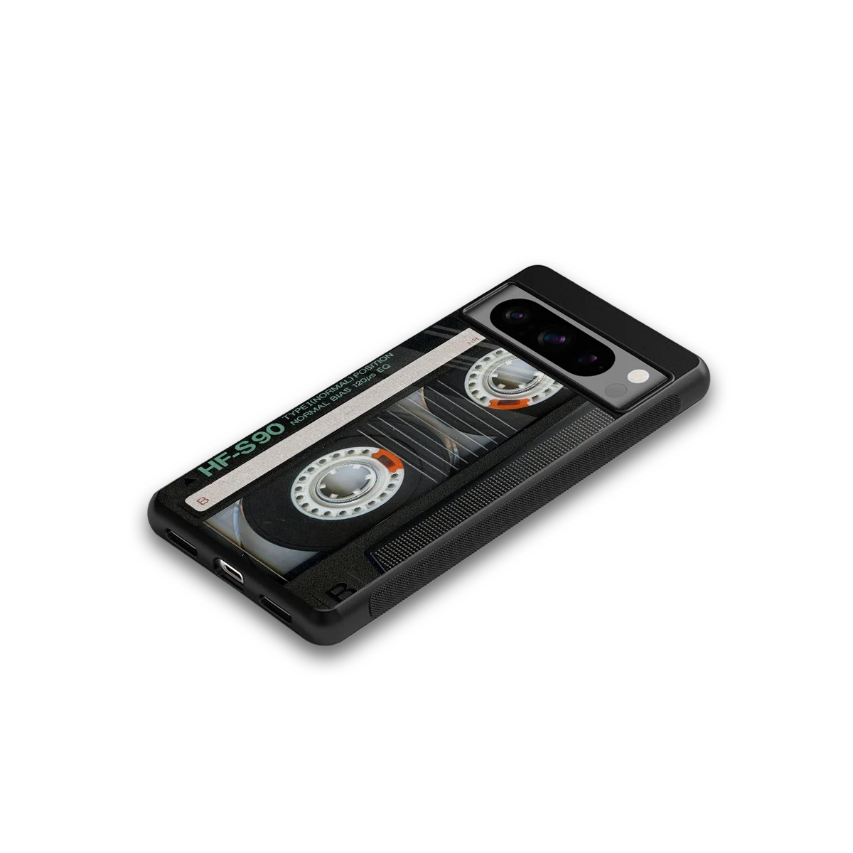 Cassette Tape google pixel 8 pro mobile cover | shockproof glass phone case