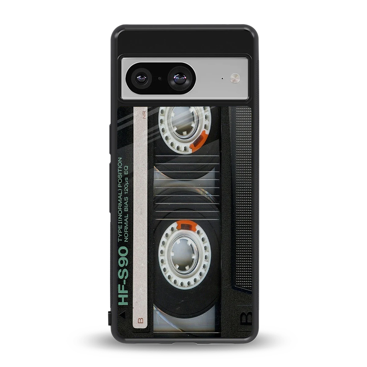 Cassette Tape back phone cover | glass case for google pixel 8