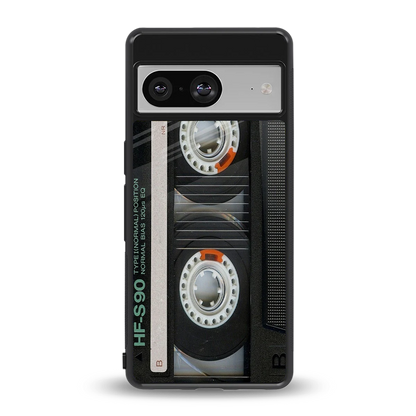 Cassette Tape back phone cover | glass case for google pixel 8