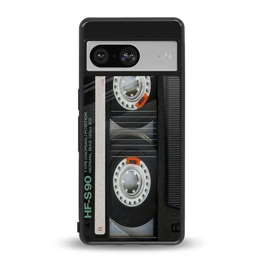 Cassette Tape back phone cover | glass case for google pixel 8