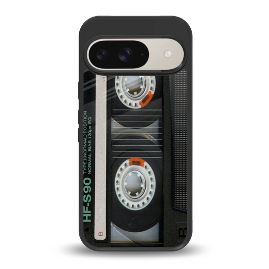 Cassette Tape back phone cover | glass case for google pixel 9