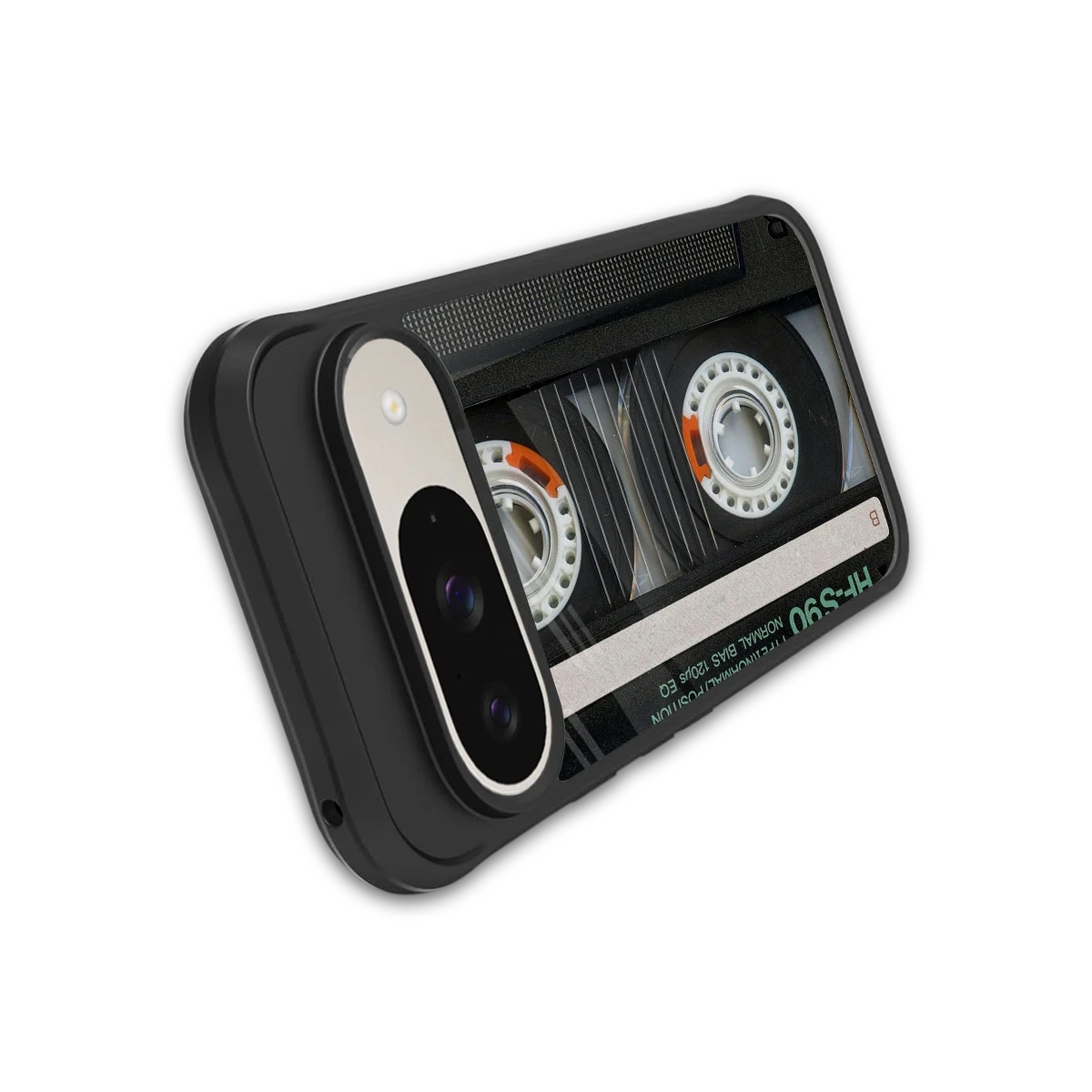 Cassette Tape stylish phone case for google pixel 9 | glossy glass and slim fit