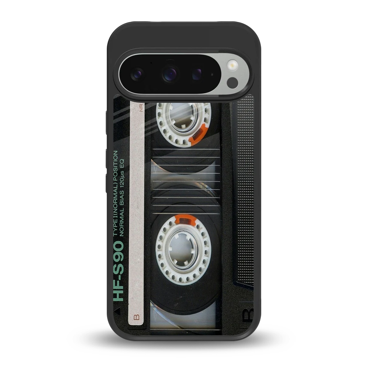 Cassette Tape back phone cover | glass case for google pixel 9 pro