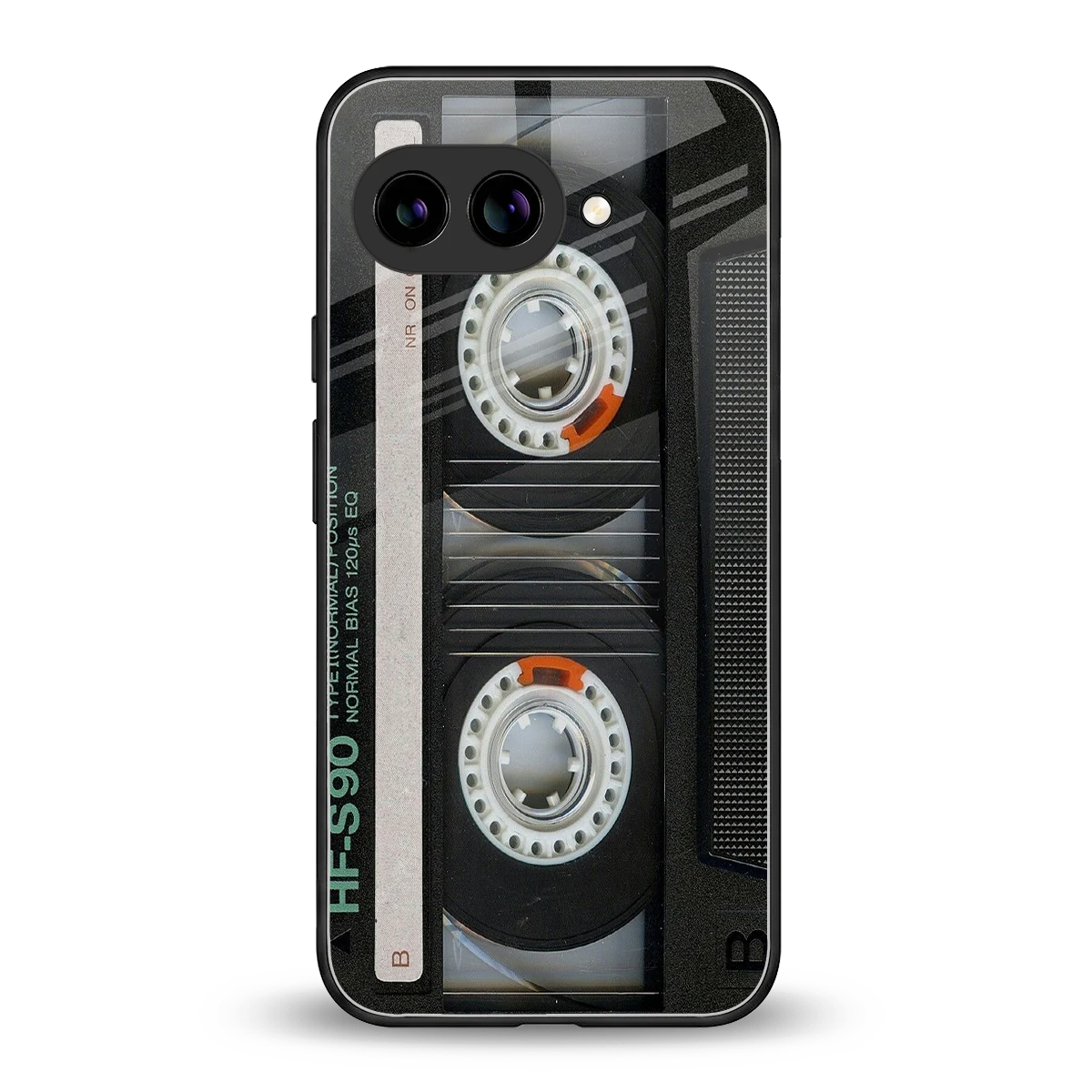 Cassette Tape back phone cover | glass case for google pixel 10a