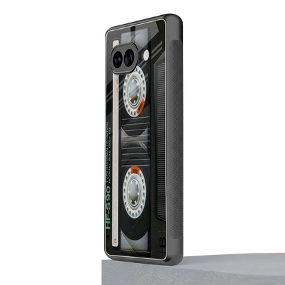 Cassette Tape google pixel 10a mobile cover | shockproof glass phone case