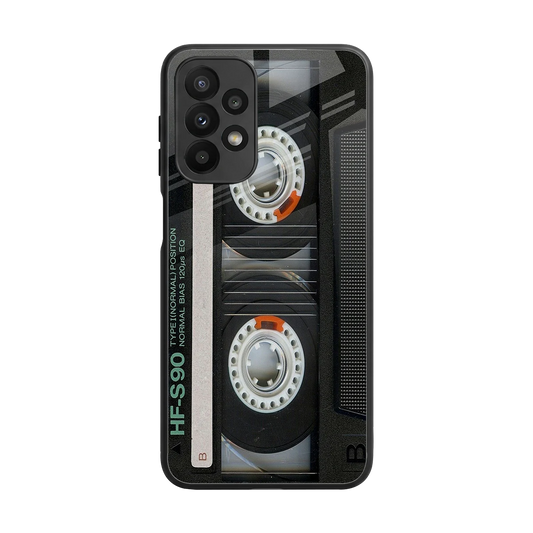 Cassette Tape back phone cover | glass case for samsung galaxy a23