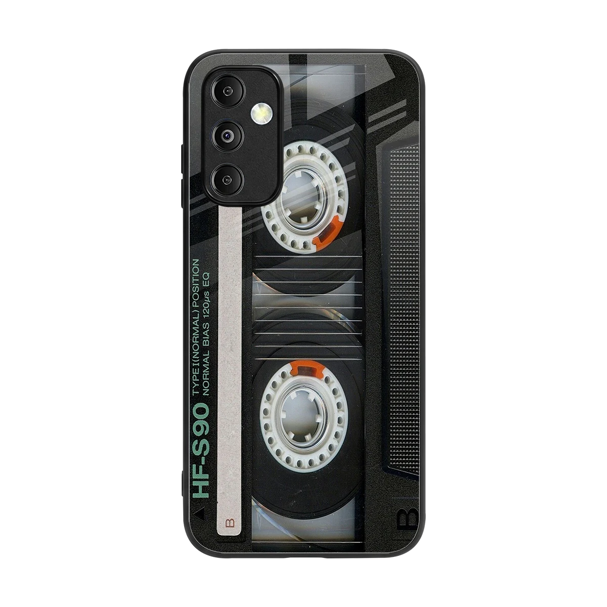Cassette Tape back phone cover | glass case for samsung galaxy m14 5g