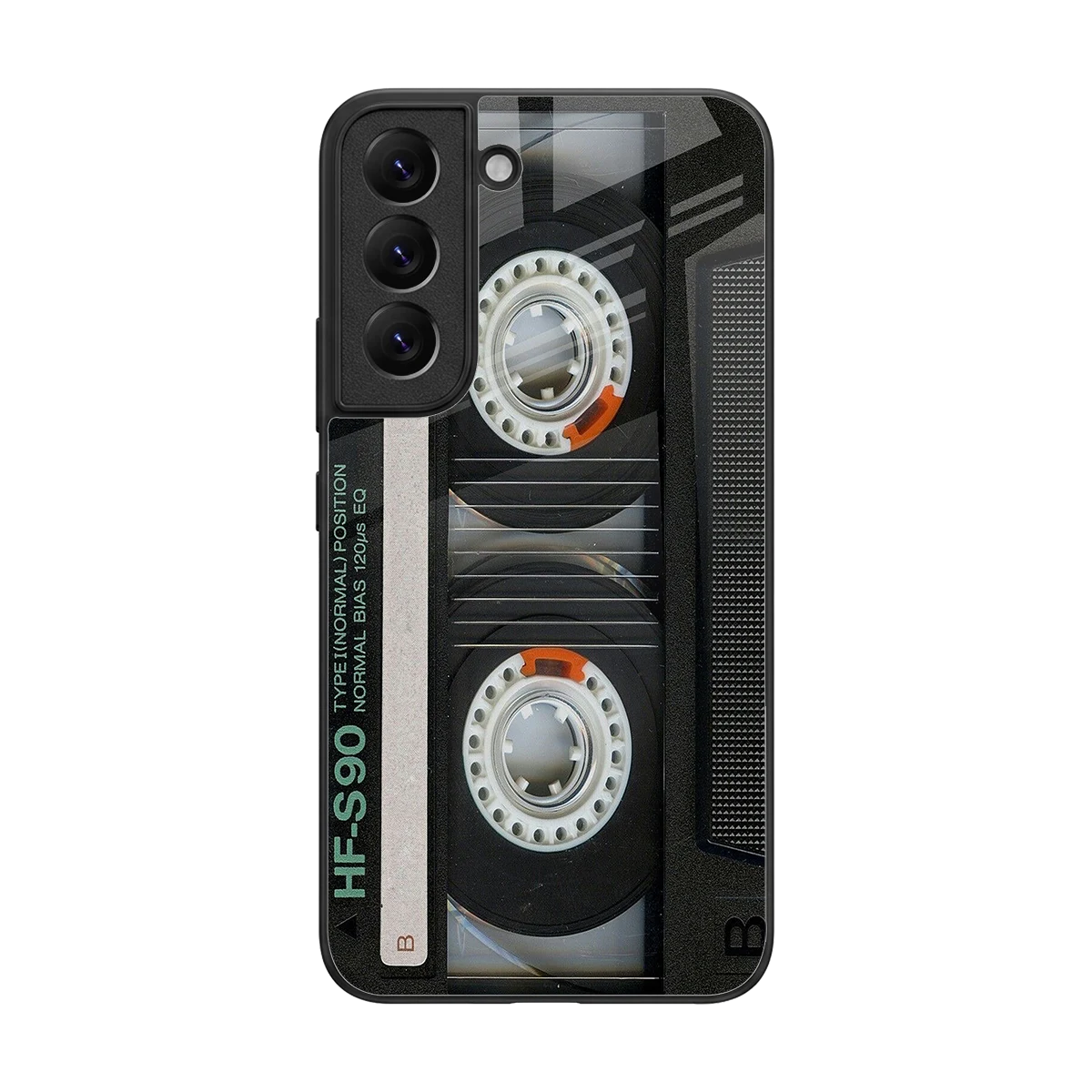 Cassette Tape back phone cover | glass case for samsung galaxy s22