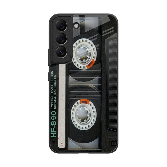 Cassette Tape back phone cover | glass case for samsung galaxy s22