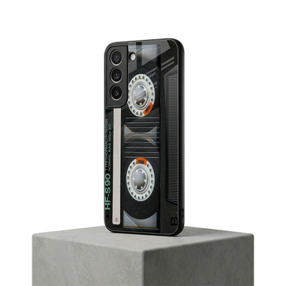 Cassette Tape samsung galaxy s22 mobile cover | shockproof glass phone case