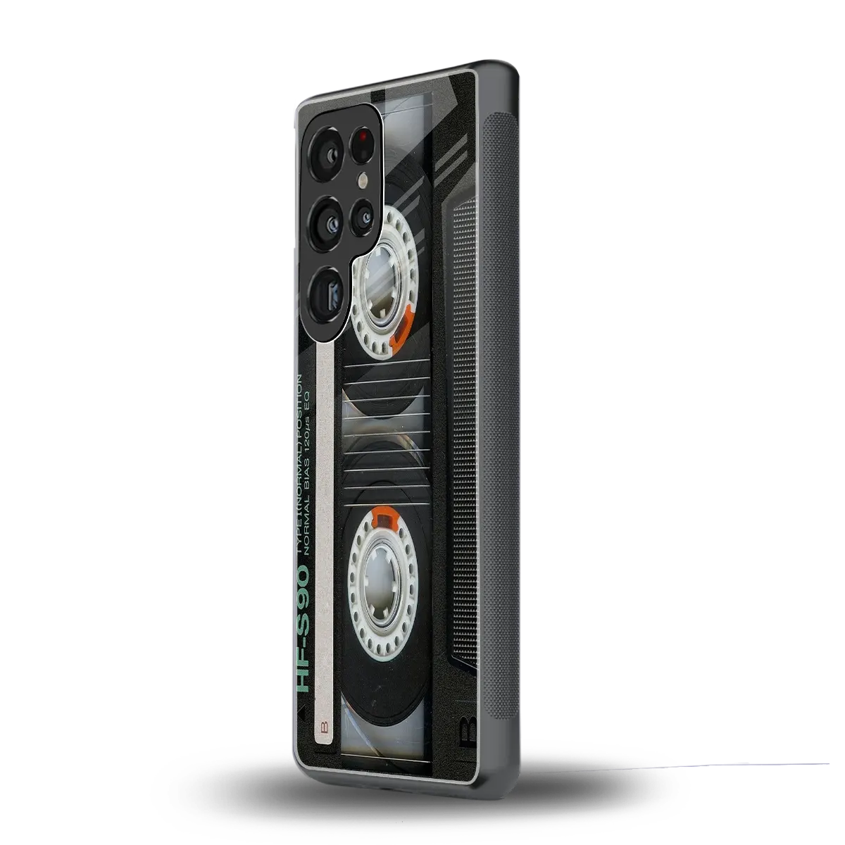 Cassette Tape samsung galaxy s26 ultra mobile cover | shockproof glass phone case