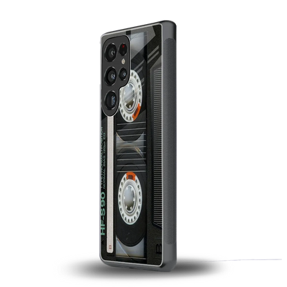 Cassette Tape samsung galaxy s26 ultra mobile cover | shockproof glass phone case