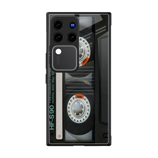 Cassette Tape back phone cover | glass case forvivo v30 pro