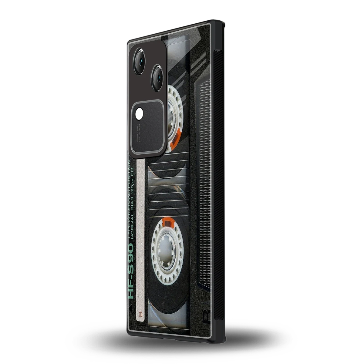 Cassette Tape vivo v30 mobile cover | shockproof glass phone case