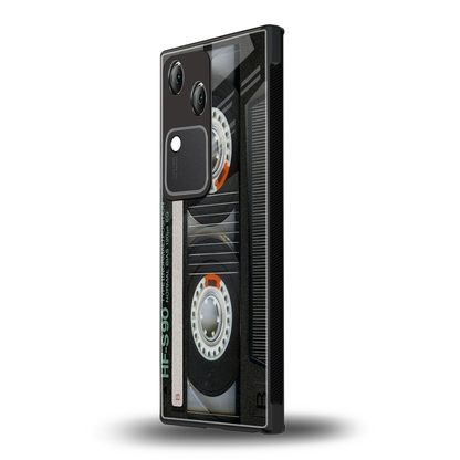 Cassette Tape vivo v30 mobile cover | shockproof glass phone case