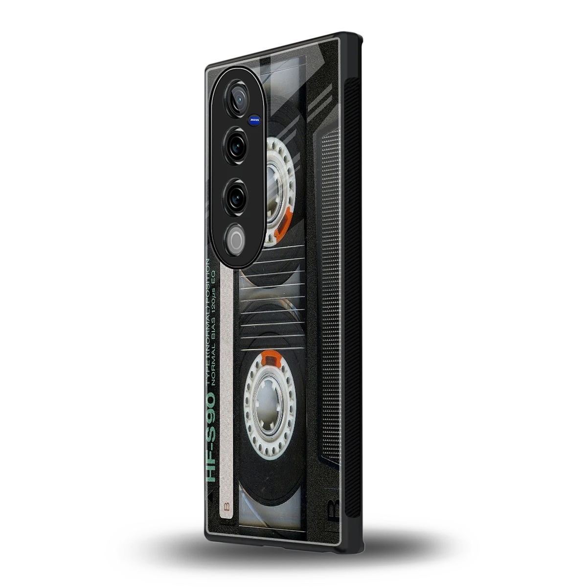 Cassette Tape vivo v40 pro mobile cover | shockproof glass phone case