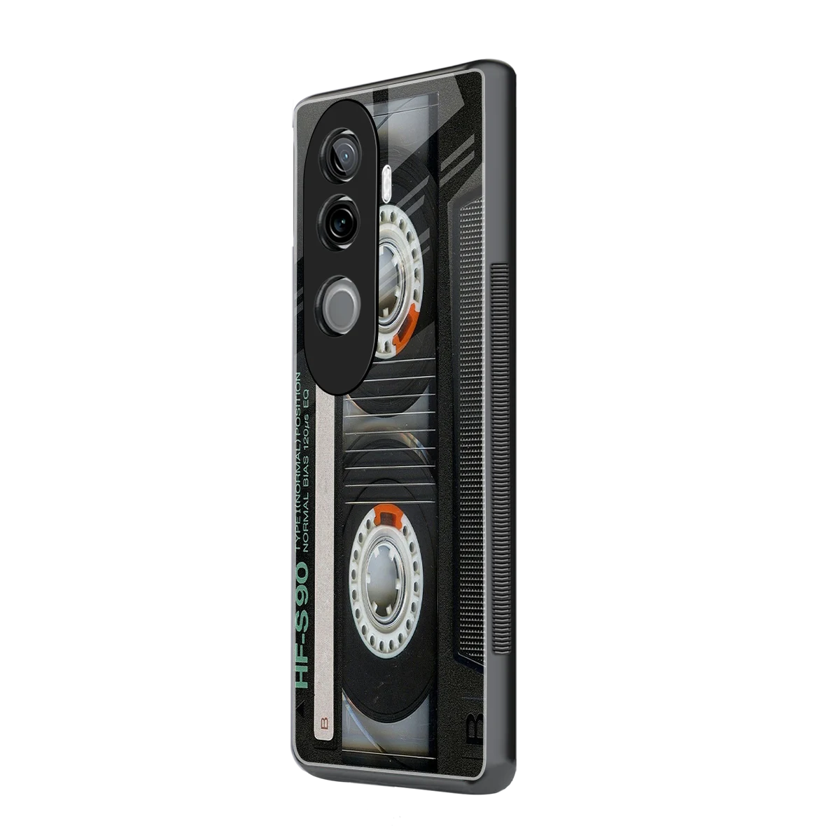 Cassette Tape vivo v40e mobile cover | shockproof glass phone case