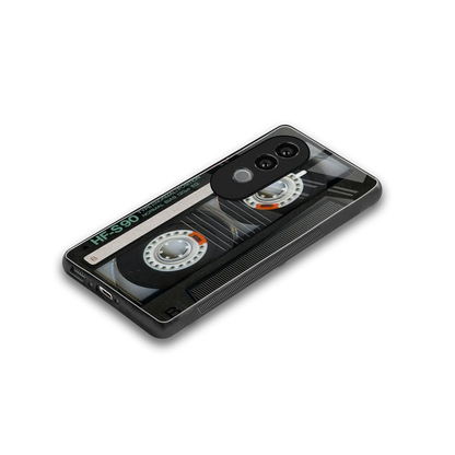 Cassette Tape stylish phone case for vivo v40e | glossy glass and slim fit