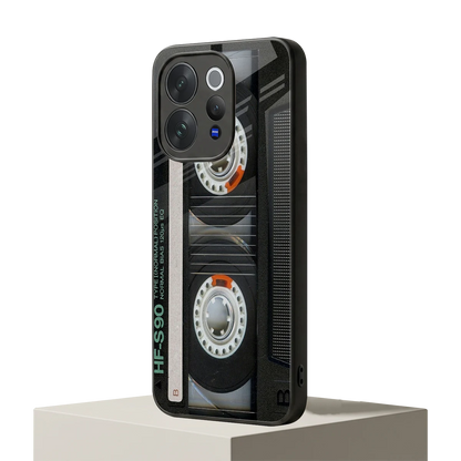 Cassette Tape vivo v70 elite mobile cover | shockproof glass phone case