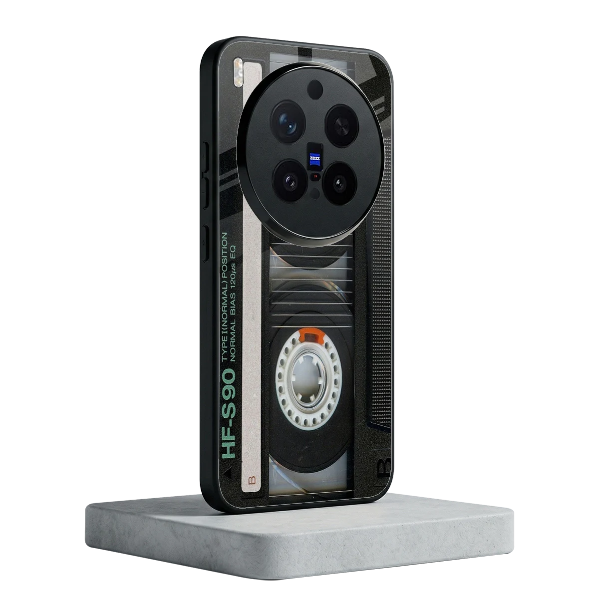 Cassette Tape vivo x300 pro mobile cover | shockproof glass phone case