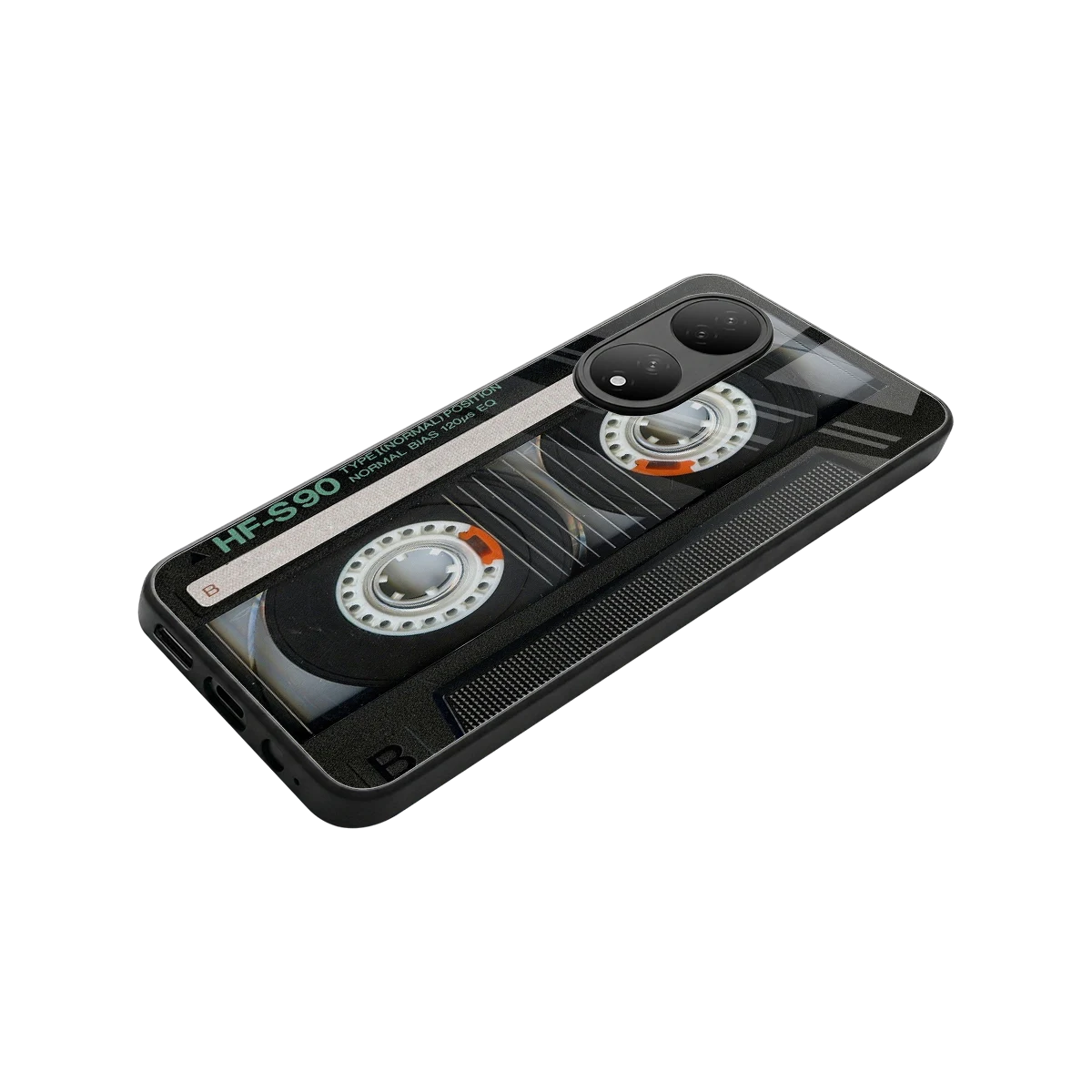 Cassette Tape stylish phone case for Vivo-y100 | glossy glass and slim fit